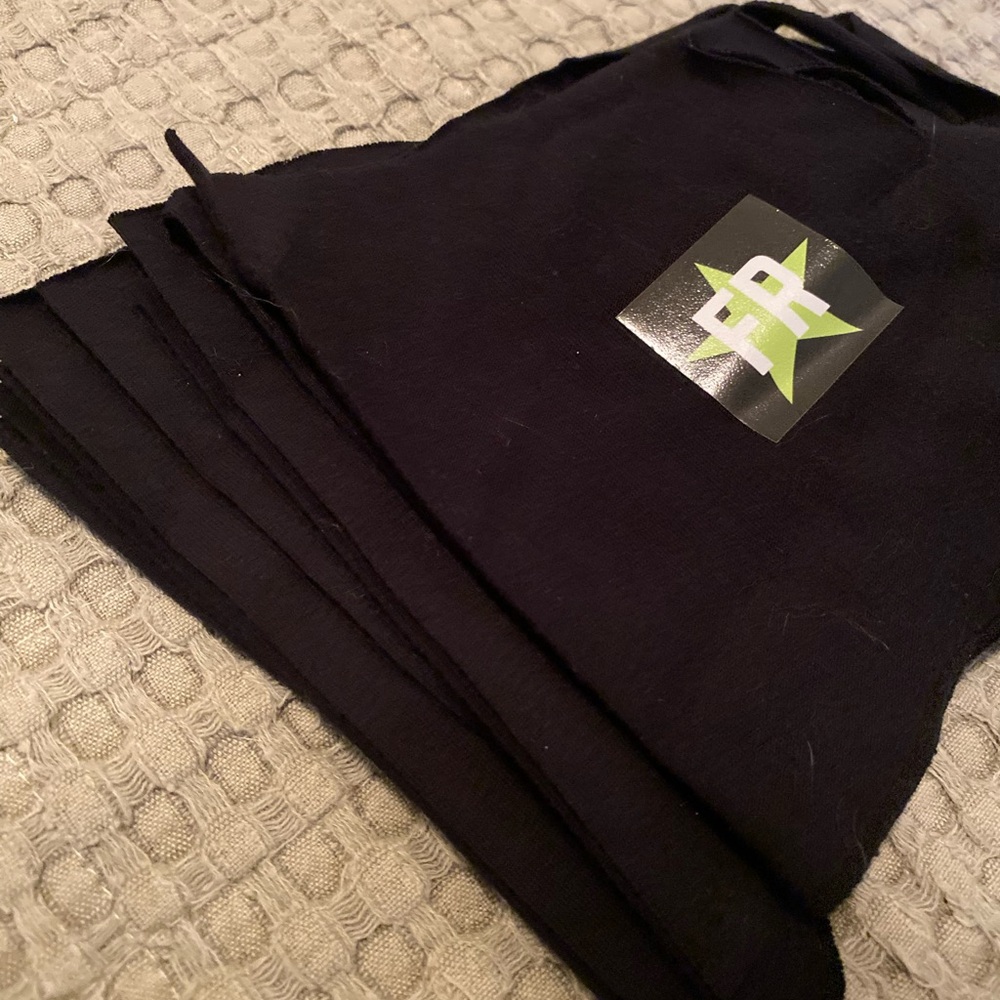 Fit Republic (gym chain) Black Unisex Face Mask